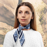 Luds Church – Woodland Flora Silk Scarf