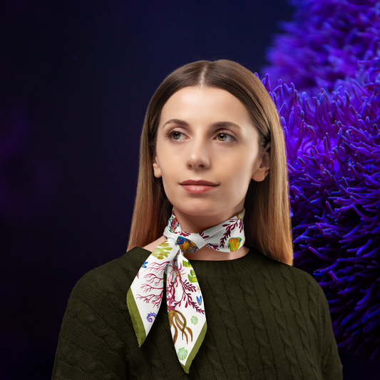 Tropical Seas Silk Twill Scarf: A Dive into Natural Beauty and History